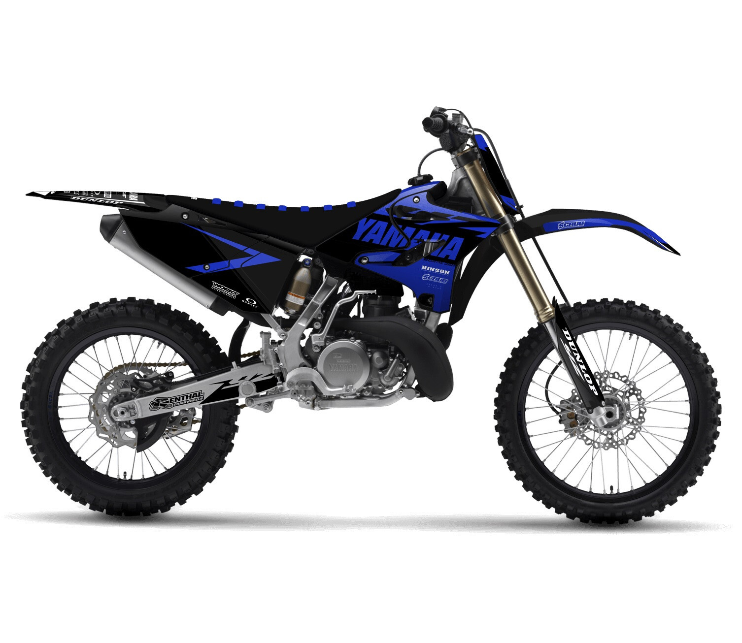 Graphics YZ125 YZ250 Yamaha 2015 2016 2017 2018 2019 2020 2021 SCRUB