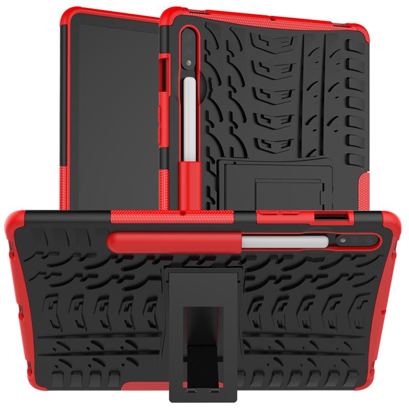 Funda abatible de silicona resistente a prueba de golpes para tablet Samsung Galaxy Tab S9 S9+ - Imagen 19 de 28