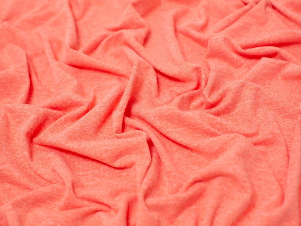 Minerva Melange Cotton Jersey Stretch Knit Fabric 150cm / 60" Wide - per metre - Picture 11 of 55