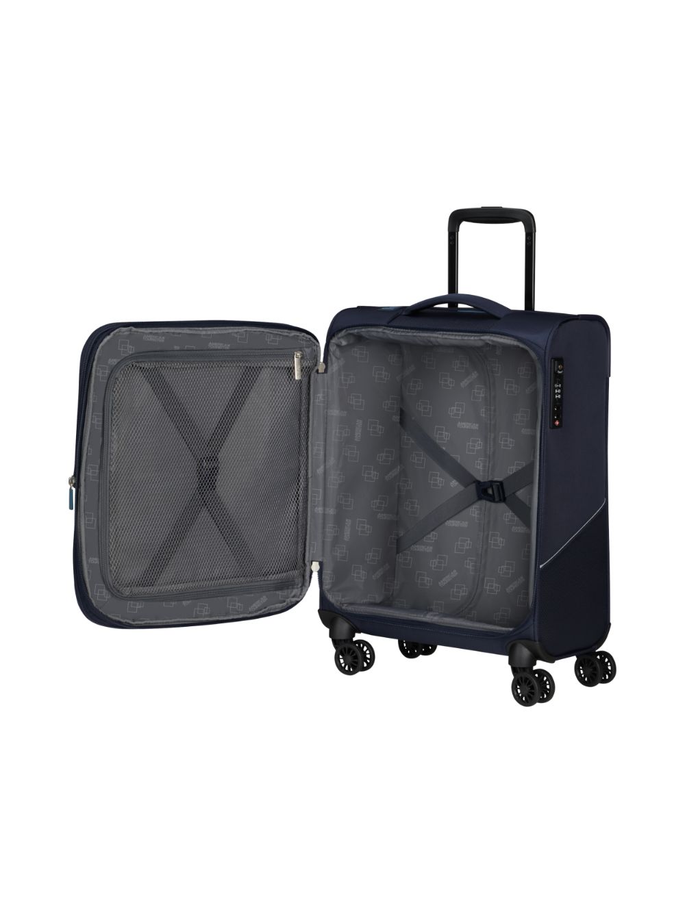 AMERICAN TOURISTER Mala de Cabine 55cm 4R Exp. SummerRide Rosa Lilás