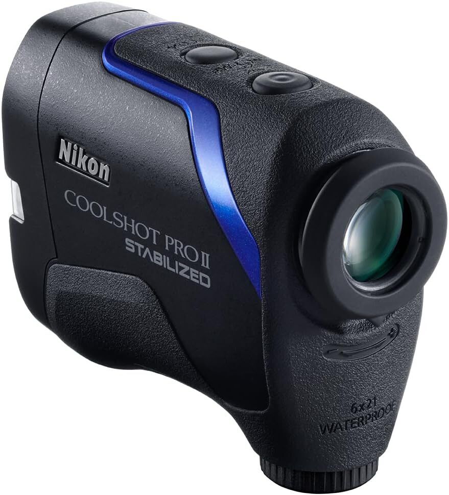 Nikon COOLSHOT Pro II Stabilized Golf Laser Rangefinder White