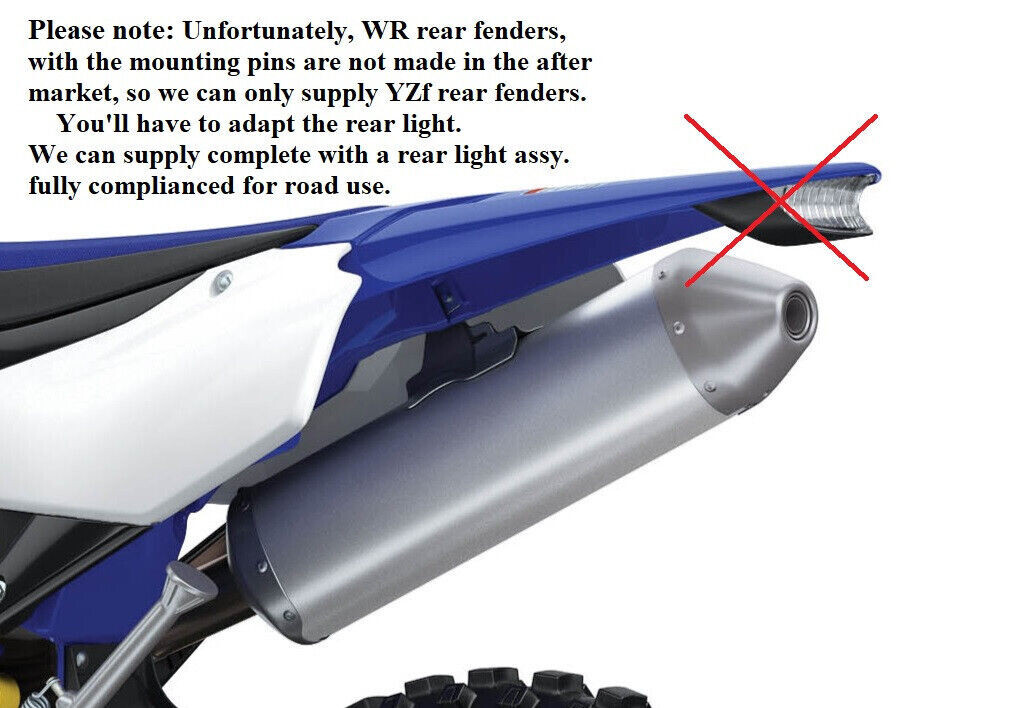 Plastics + Graphics Yamaha WR450F 2019-2023 WR250F 2020-2024