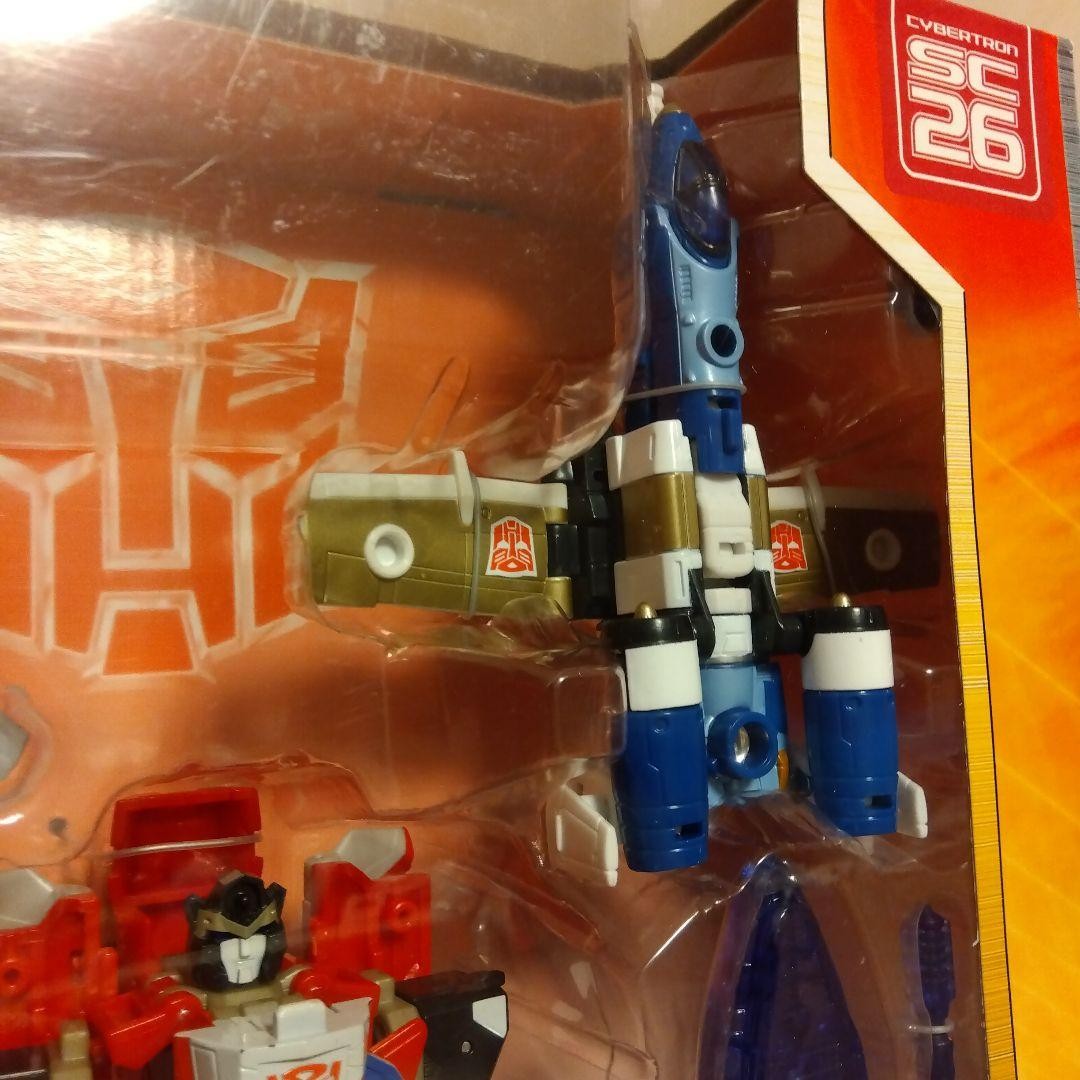 TRANSFORMERS SUPER LINK Superion Combiner Roboter ungeöffnete Figur ...