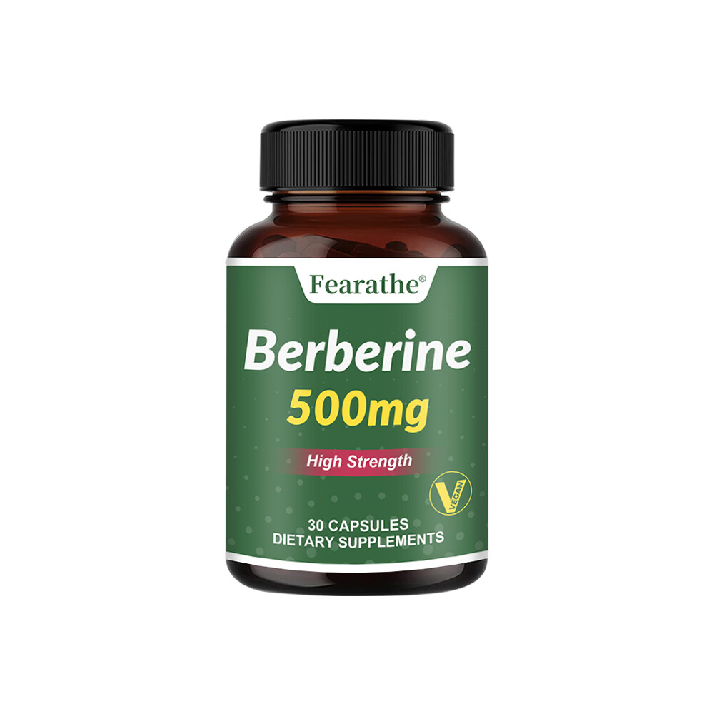 Berberine 500 mg | 30 to 120 Capsules | Healthy Blood, Blood Sugar, and…