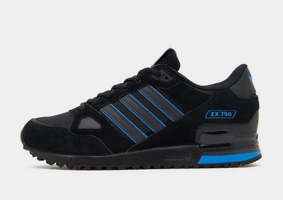 Adidas Originals Men's ZX 500 Trainers Blue Classic Shoes | eBay
