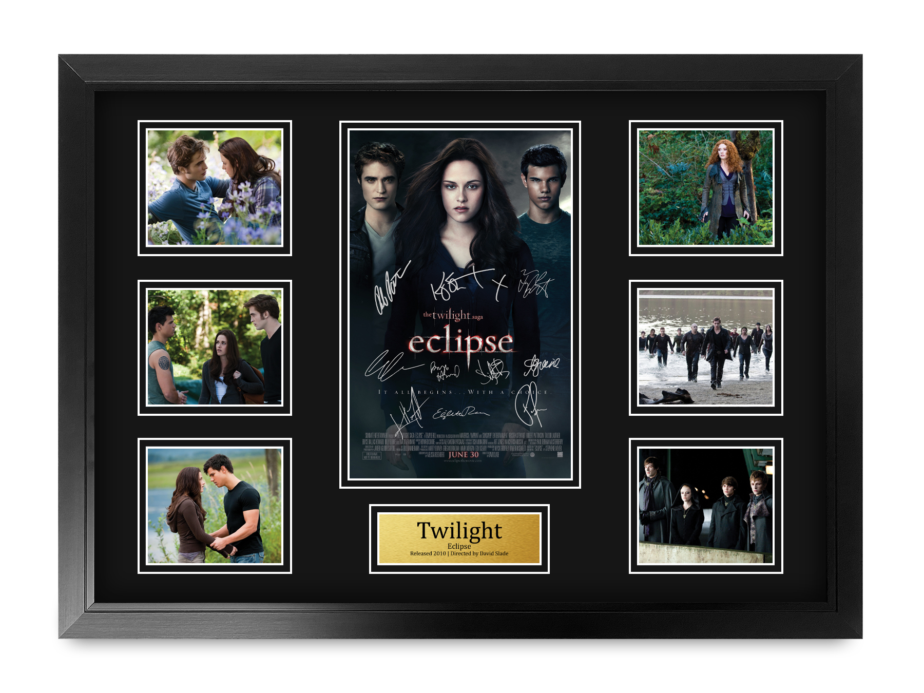 Crepúsculo Ideal Regalo Impreso Enmarcado Autógrafo Imagen para Películas Memorabilia Fans - Imagen 44 de 91
