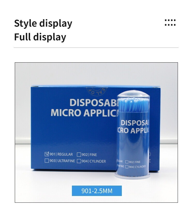 Disposable Micro Brush disposable Micro Applicator Mini Cotton Pad Disposable