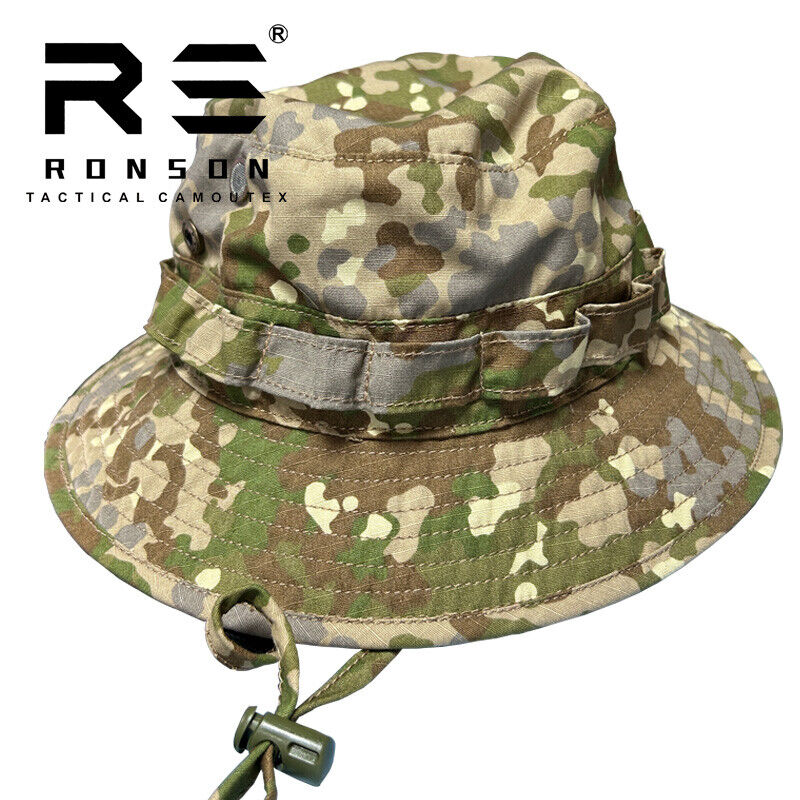 Tactical Hunting Camouflage Wide Brim BONNIE Hat Outdoor Camping Fishing Cap - Picture 37 of 93