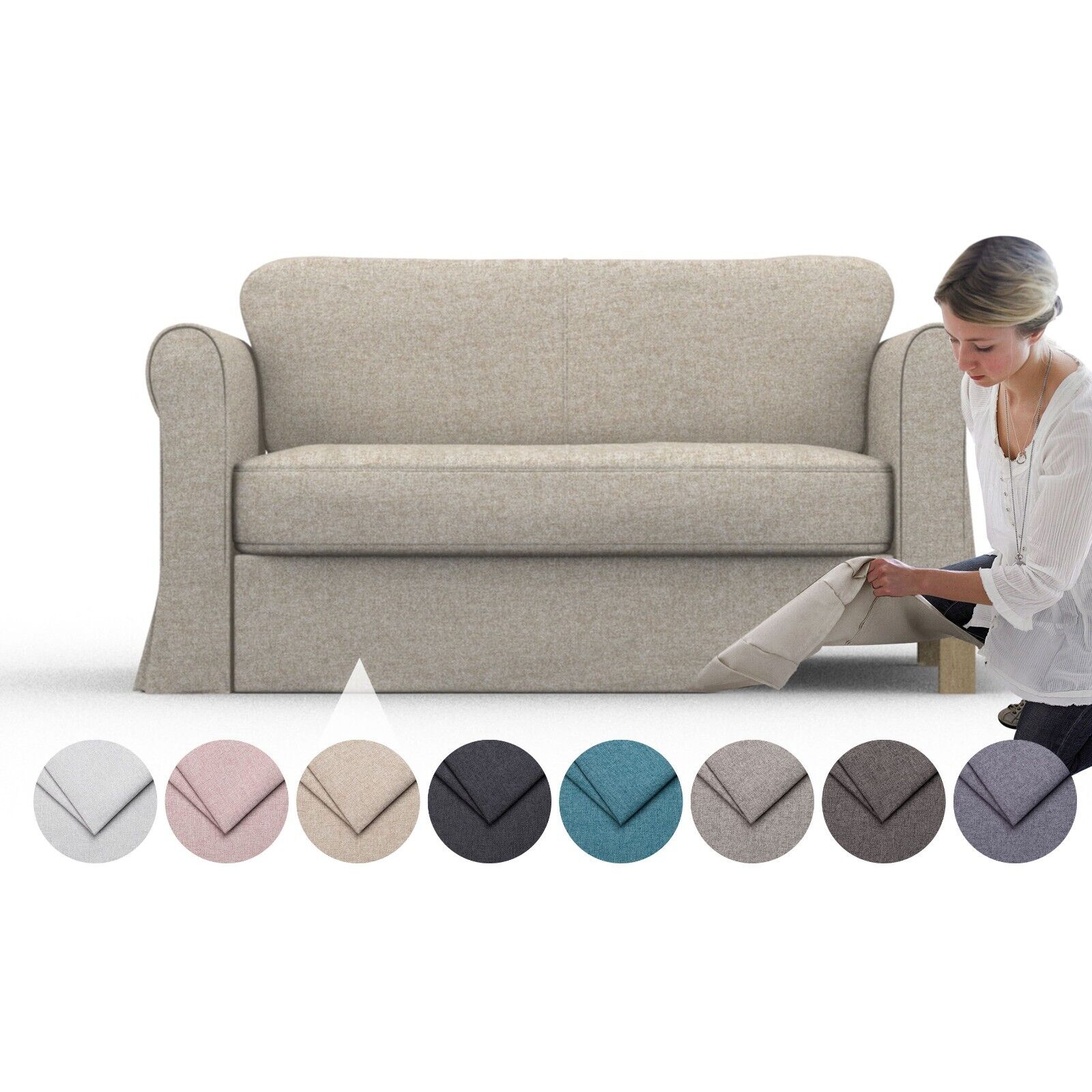 Comoda copertura per letto a posti Hagalund Miscele di