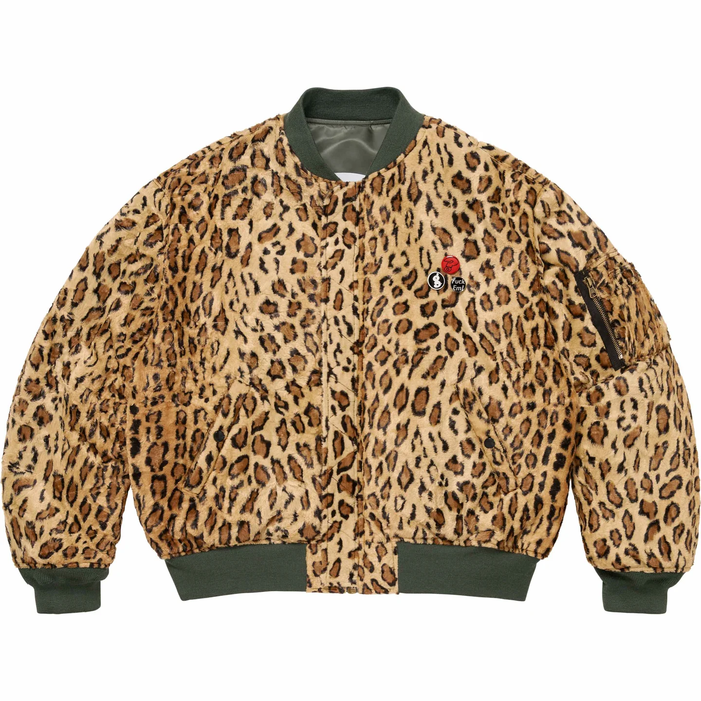 Supreme x GOODENOUGH Reversible MA-1 Jacket 2colors SS25 | eBay UK