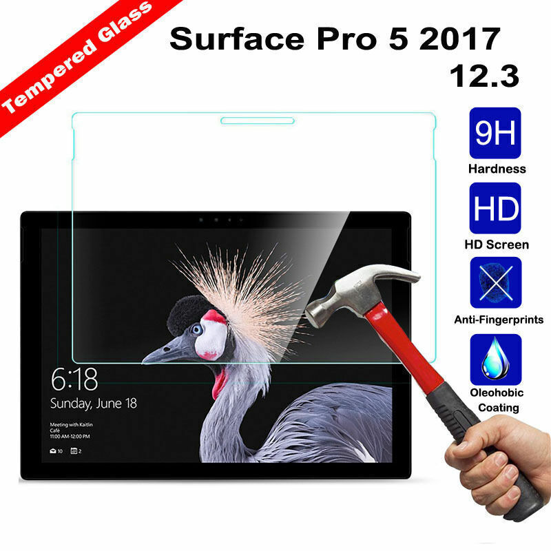 2Pcs For Microsoft Surface Pro 7 6 5 4 3 2 Tempered Glass Screen Protector Cover - Picture 16 of 17