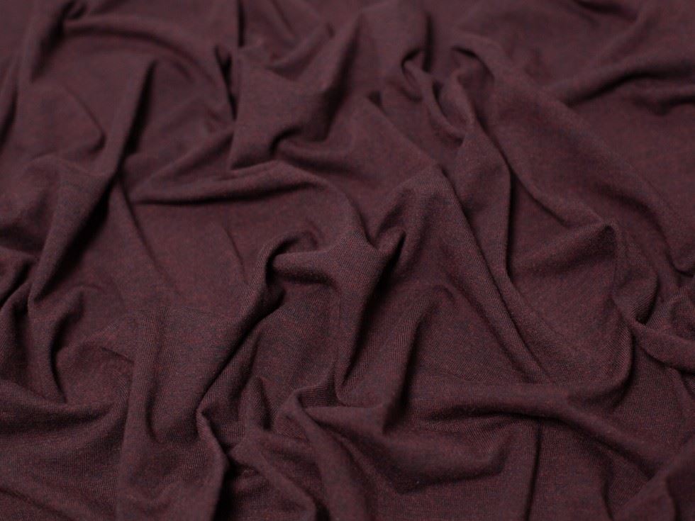 Minerva Melange Cotton Jersey Stretch Knit Fabric 150cm / 60" Wide - per metre - Picture 46 of 55