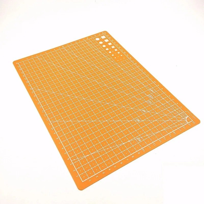 A3 A4 A5 PVC Cutting Mat Workbench Crafting Grid Lines Pad DIY Engraving Board