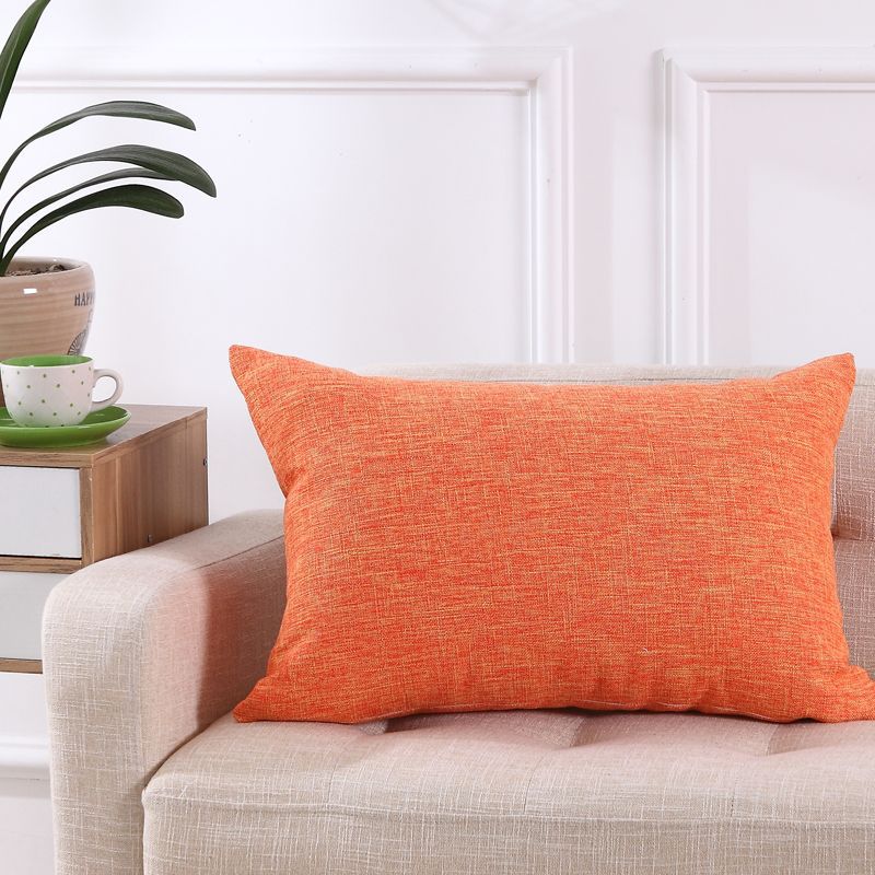 Linen Pillow Simple Sofa Pillows Office Home decor - Picture 41 of 55