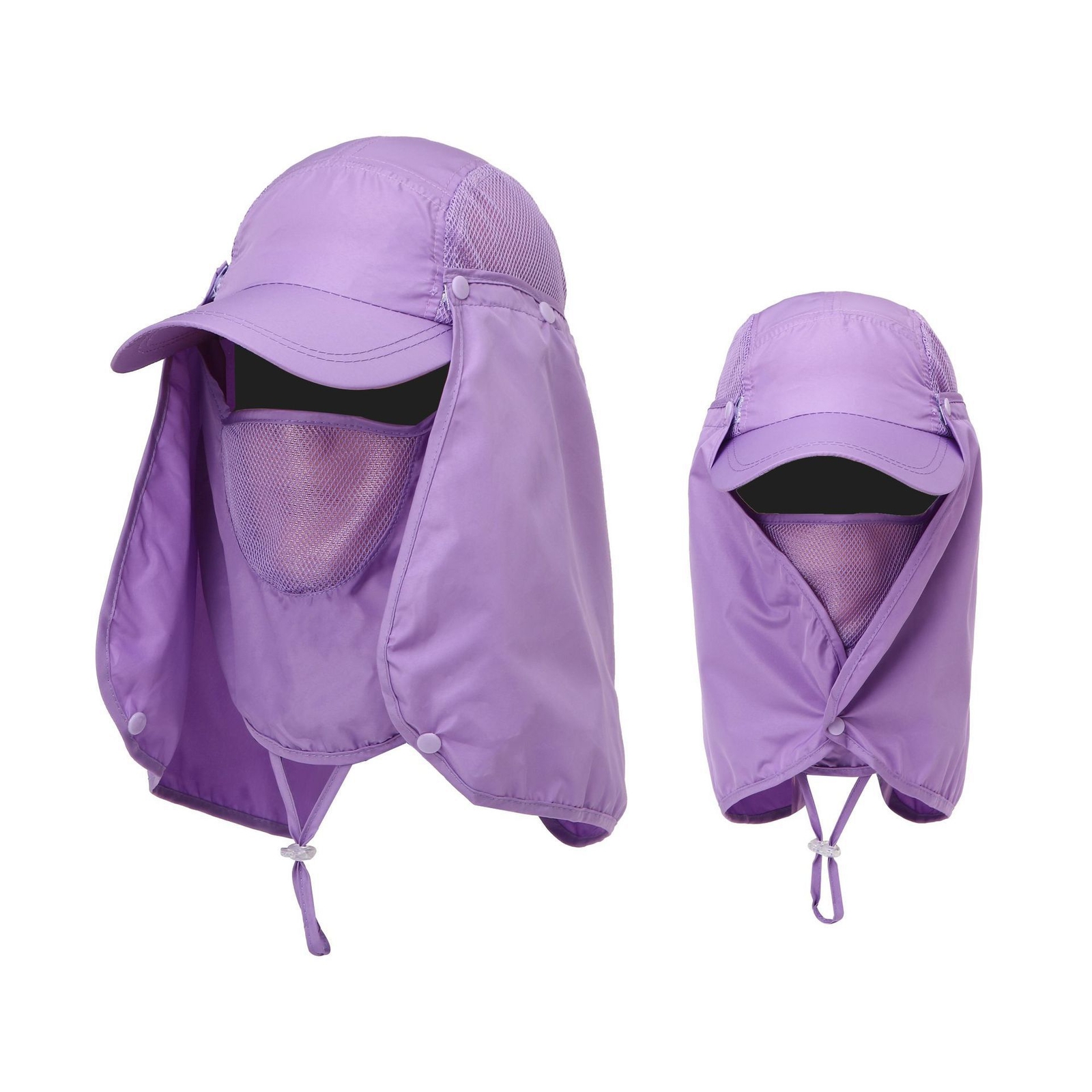 Sun Hat 360° UPF 50+ Sun Protection Fishing Hiking Caps Face Neck Flap Cover