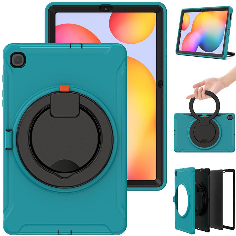 Stand Case For Samsung Galaxy Tab S6 S6 Lite 10.4 Rotating Kids ShockProof Cover - Picture 20 of 46