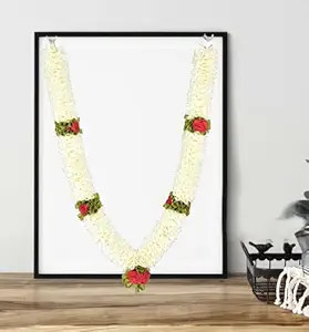 White & Off-White Garland Collection | Multi Design Decorative Flower Malas