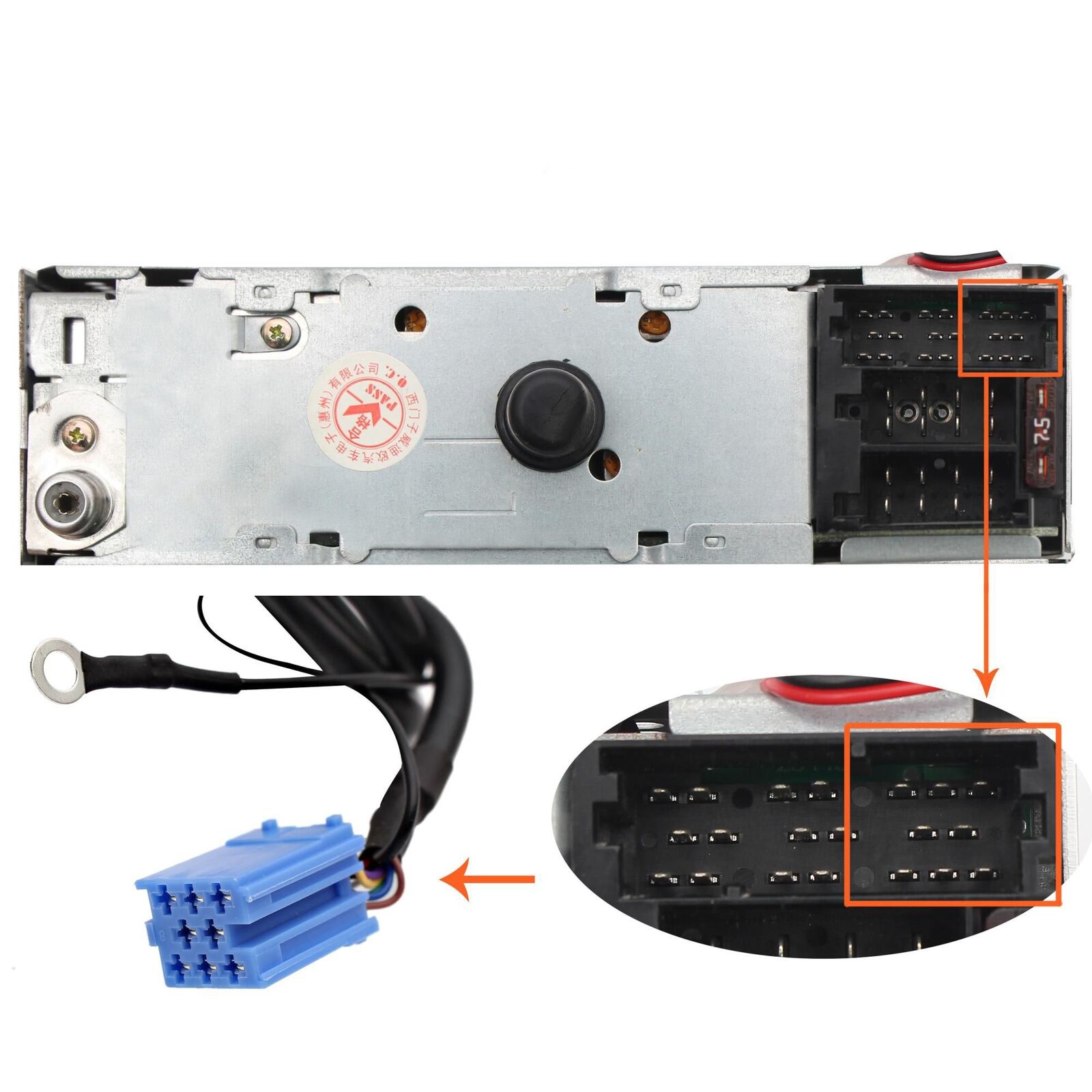 Car Stereo USB AUX Adapter for Audi Skoda Volkswagen Tiguan Touran Golf Passat