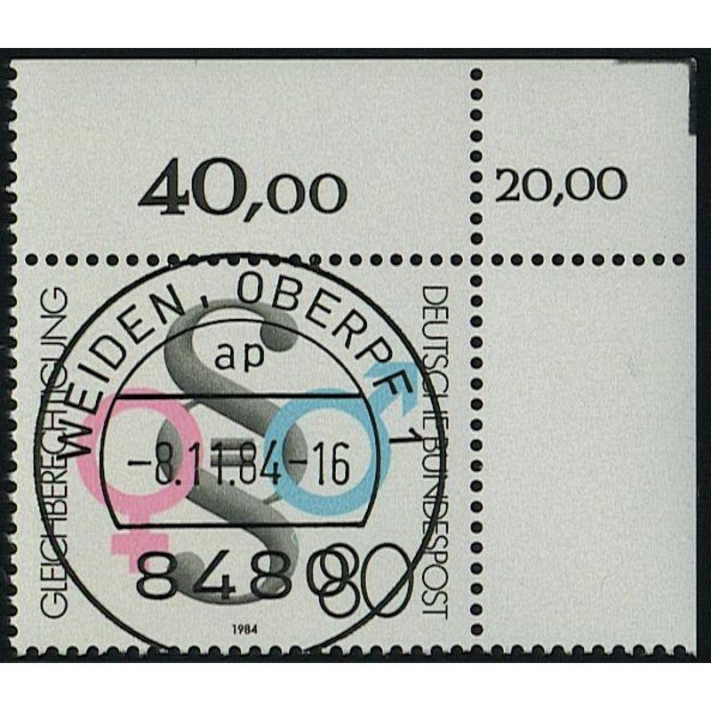 Federal Republic of Germany 1984, Mich.-No.: 1230, stamped corner edge KBWZ…