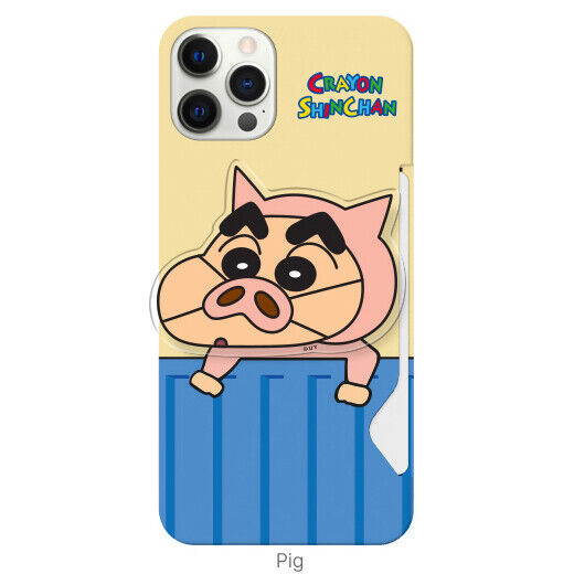 Crayón Shin Chan Animal Disfraz Acrílico Tarjeta Case para Galaxy Note20 Note...