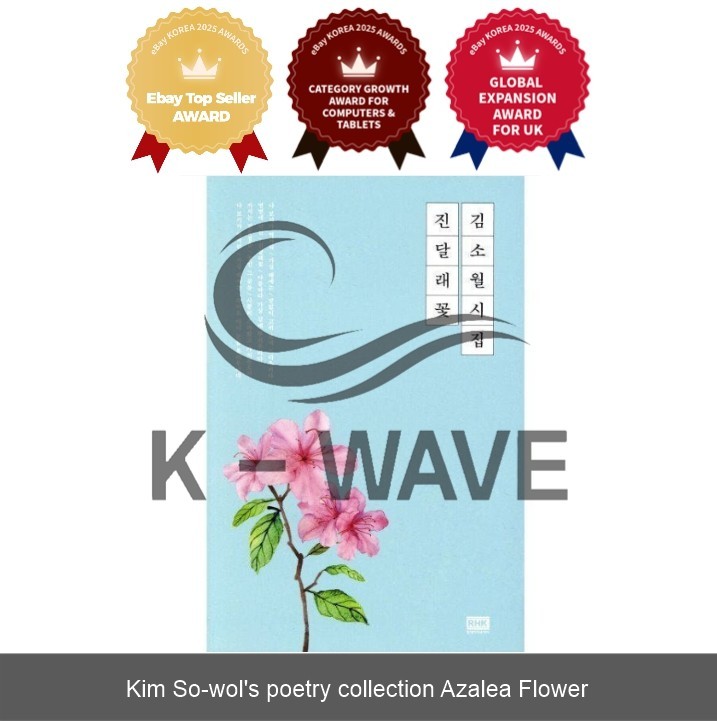 Kim So-wol Gedichtsammlung Azaleenblumen / koreanische Bücher