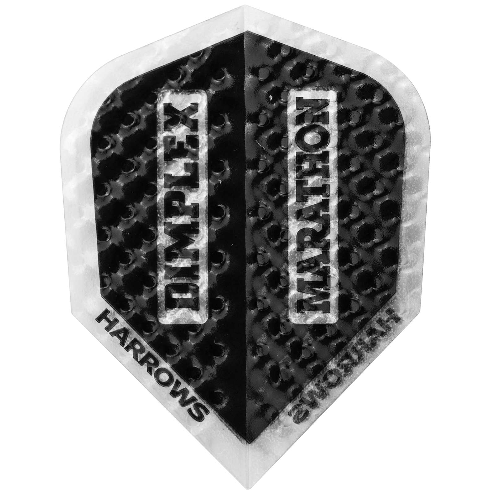 Harrows Dimplex Marathon Dart Flights Standard Embossed Plain Colours 1