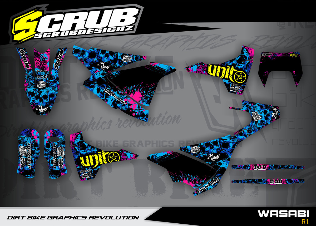 Husqvarna Graphics 701 SM '16 '17 '18 2019 2020 2021 2022 2023 2024 decals SM701