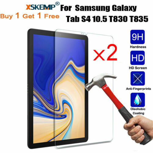 2X Tempered Glass HD Screen Protector For Samsung Galaxy Tab S4 10.5 T830 / T835 - Picture 13 of 13