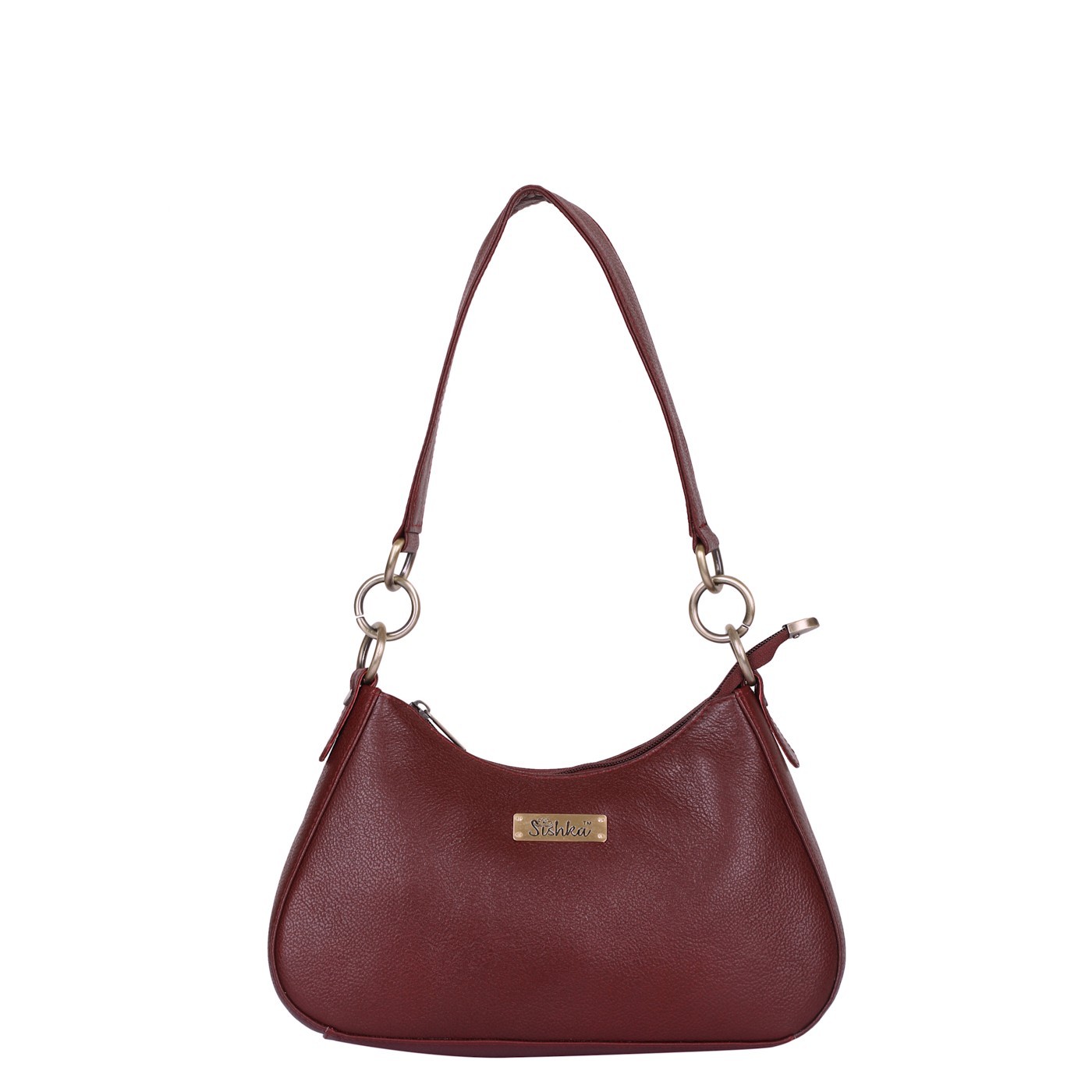 Women’s Genuine Leather Shoulder Bag – Top Handle Purse & Underarm Handbag