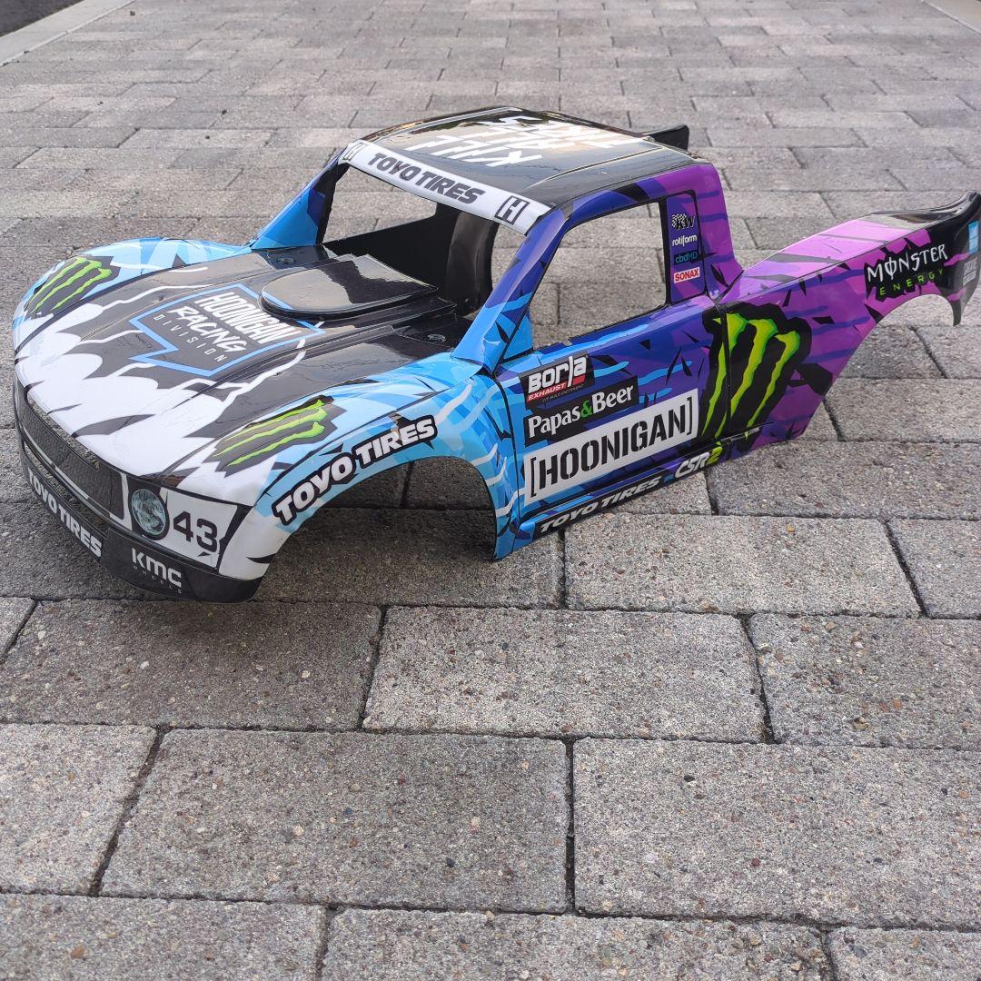 Traxxas UDR Unlimited Desert Racer Hoonigan Ken Block Trophy Truck Body ...