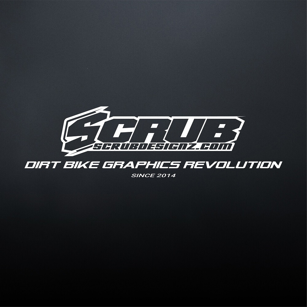 RM125 graphics SCRUB Suzuki decals kit 1996 1997 1998 RM 125