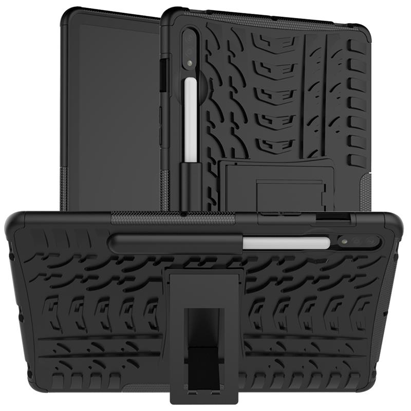 Funda abatible de silicona resistente a prueba de golpes para tablet Samsung Galaxy Tab S9 S9+ - Imagen 17 de 28