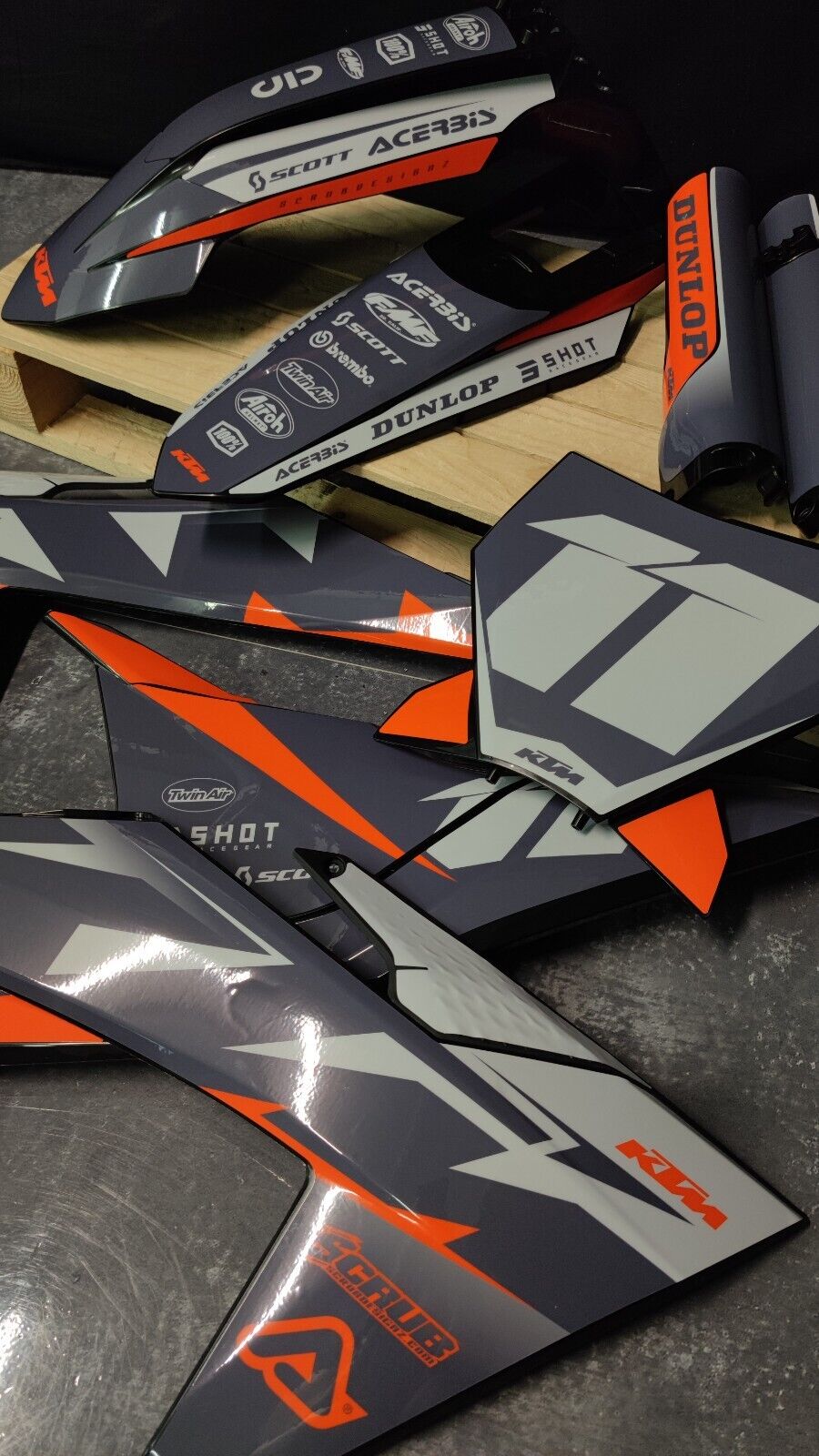 Plastics + Graphics KTM 2023 2024 XC XC-F SX SX-F