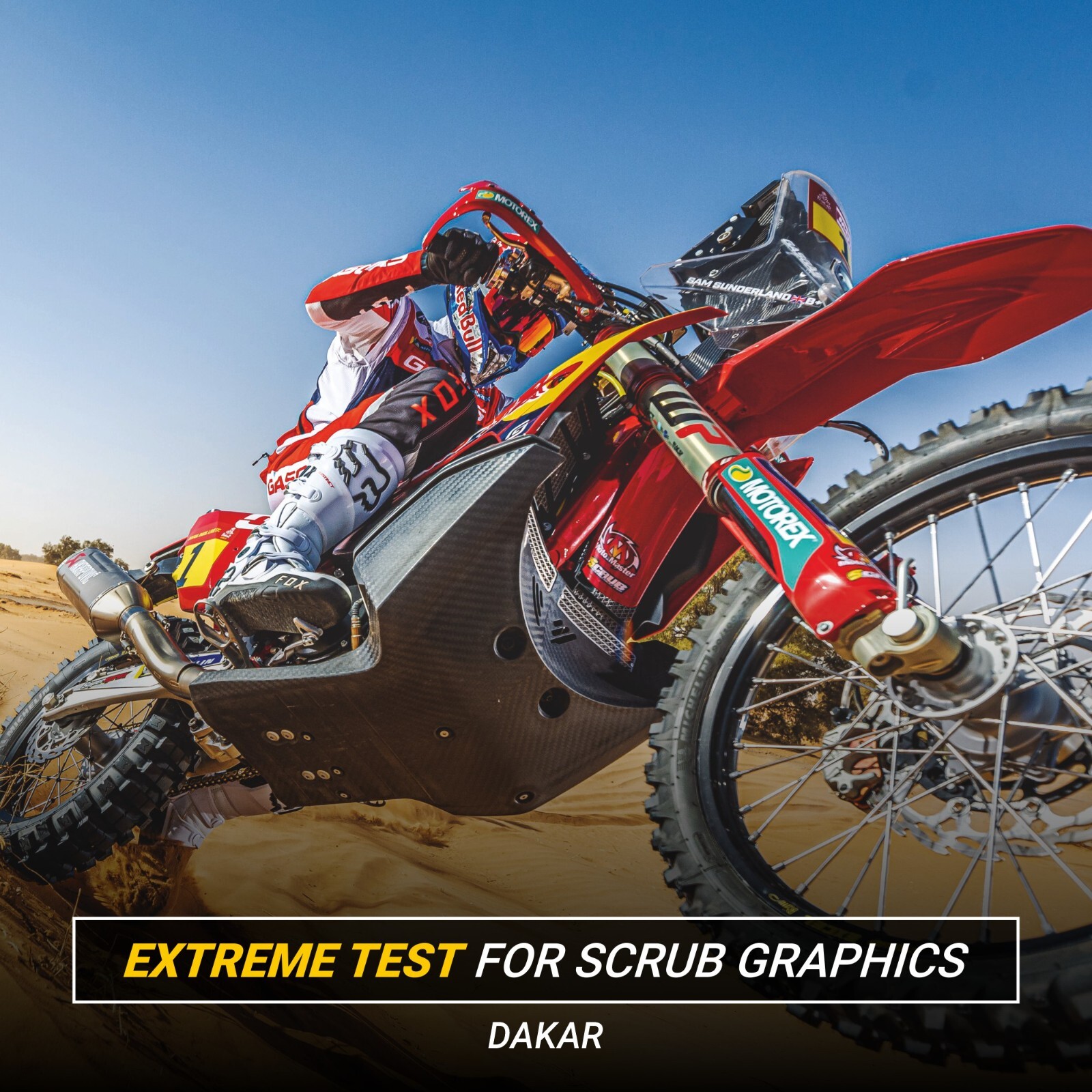KTM graphics SMC-R 690 2019 2020 2021 2022 2023 SCRUB decals stickers Supermoto