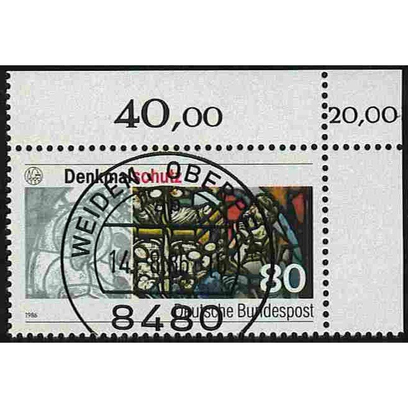 Federal Republic of Germany 1986, Mich.-No.: 1291, stamped corner edge KBWZ…