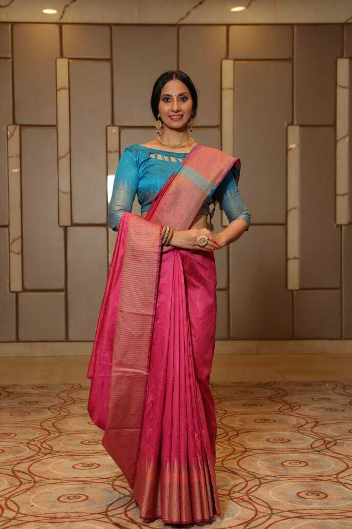 Sari pakistani indiani di Bollywood da sposa in pura grezza seta