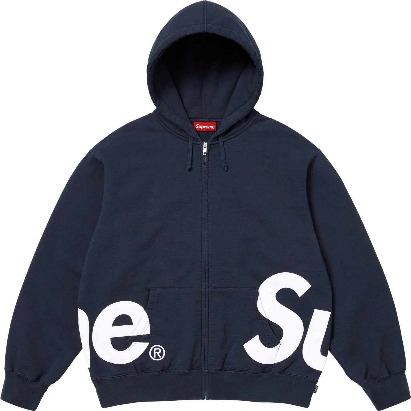 SHIMANO Big Logo Zip-up Hoodie – Black