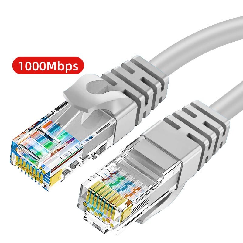 CAT6 RJ45 Ethernet Cable Network LAN Patch Cord Lead Fast Speed Router to PC NEW