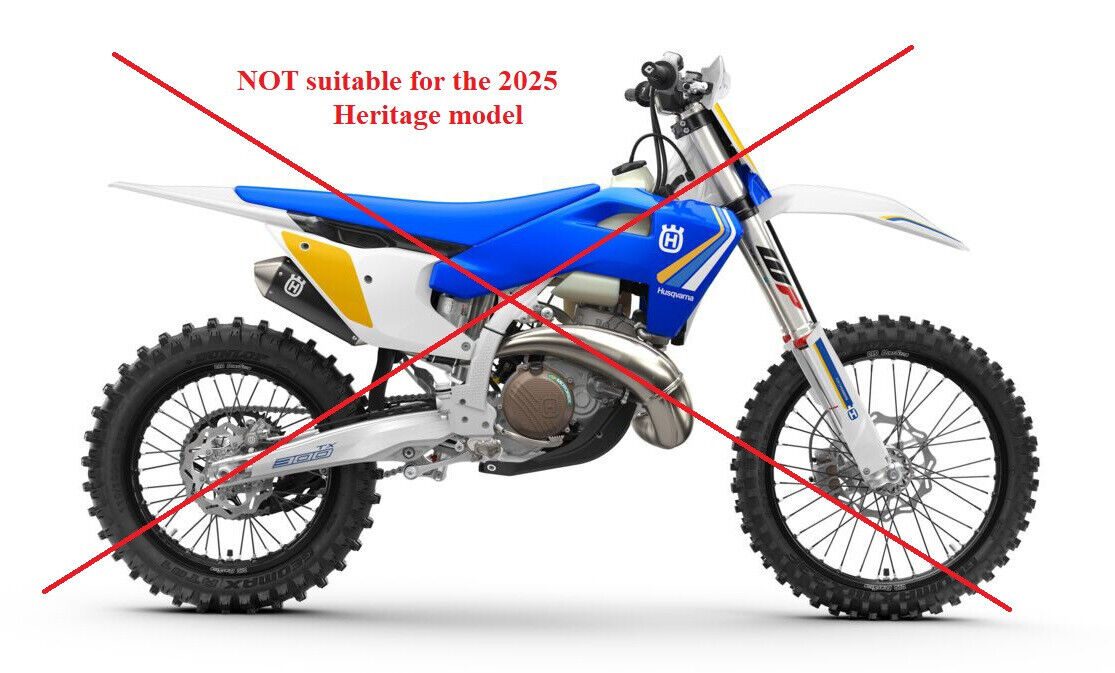 Husqvarna 2024 2025 TE FE 150 250 300 350 450 501 Graphics decals stickers SCRUB