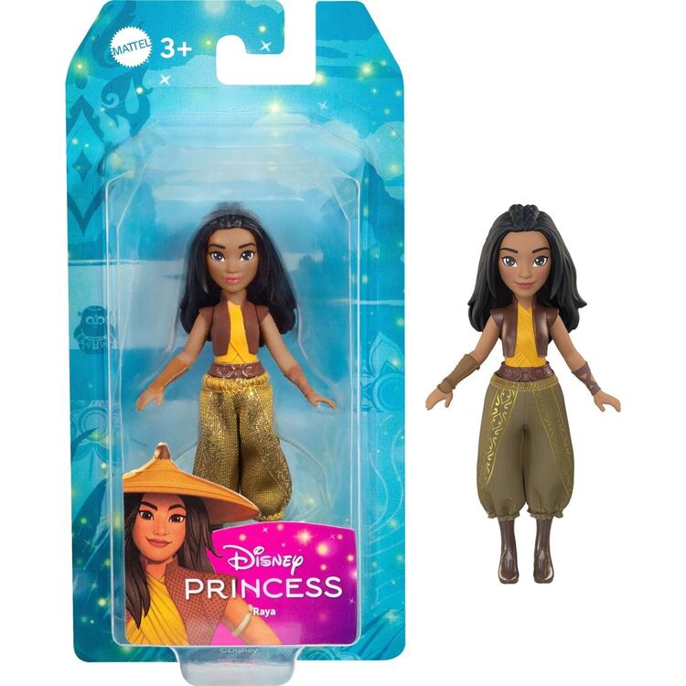 Mattel Disney Princess & Frozen 9 cm mini bambola articolata nuova scegli modello - Foto 56 di 76