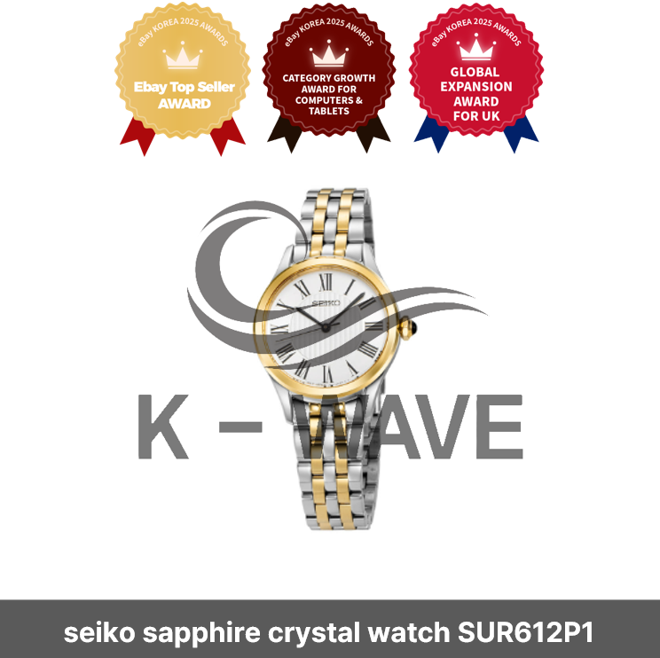 Seiko Saphirglas Damenuhr SUR612P1 / Express / Original