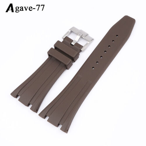 New 26mm Rubber Watch Strap Band Fits For Audemars Piguet Royal Oak 26331 15400 - 第 17/20 張圖片