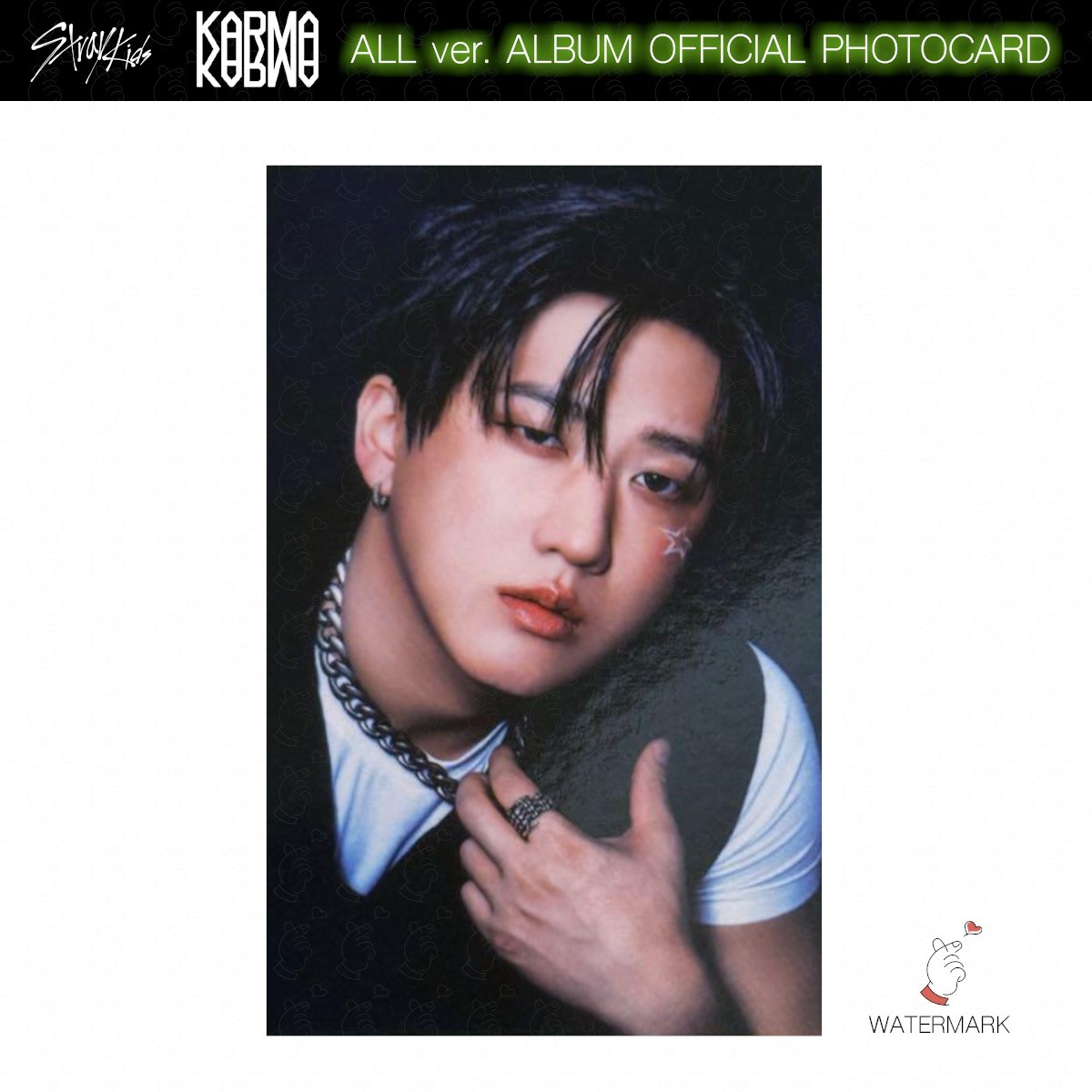 STRAY KIDS KARMA ALL ALBUM PHOTOCARD LIMITED CEREMONY HOORAY