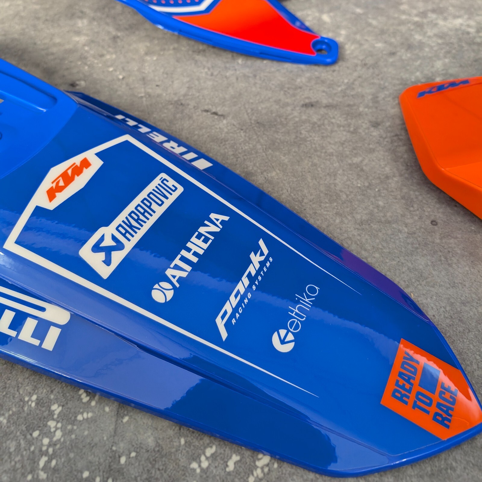 Plastics + Graphics KTM 2024 2025 XC-W XCF-W EXC EXC-F Orange Blue Restyle