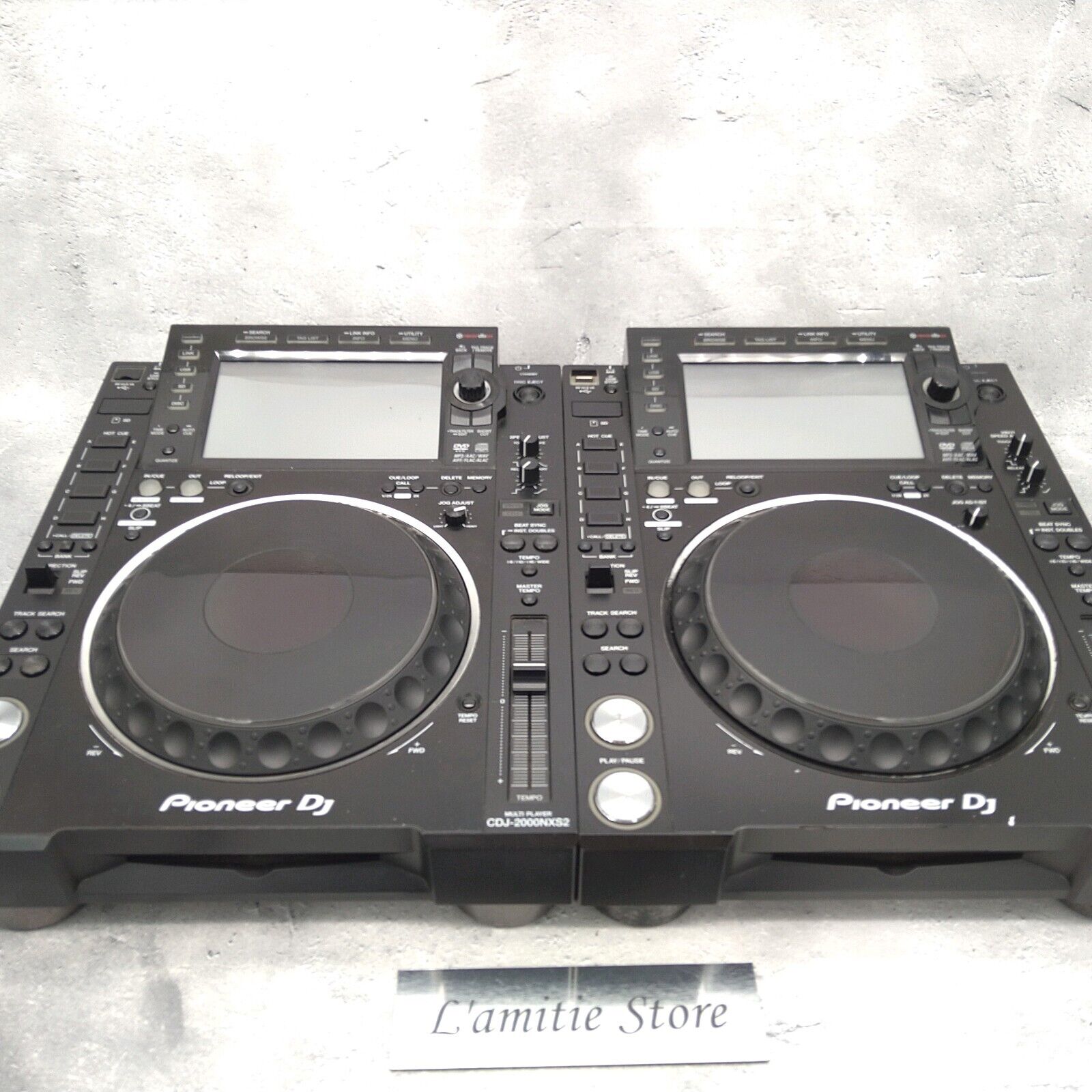 Pair 2x Pioneer DJ CDJ-2000NXS2 110-240V CDJ2000NXS2 2000