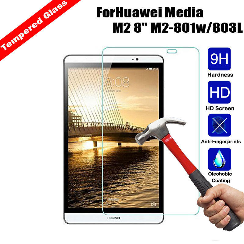 2Pcs Huawei Mediapad T3 10 Tempered Glass Screen Protector Protection Cover Film - Picture 16 of 22