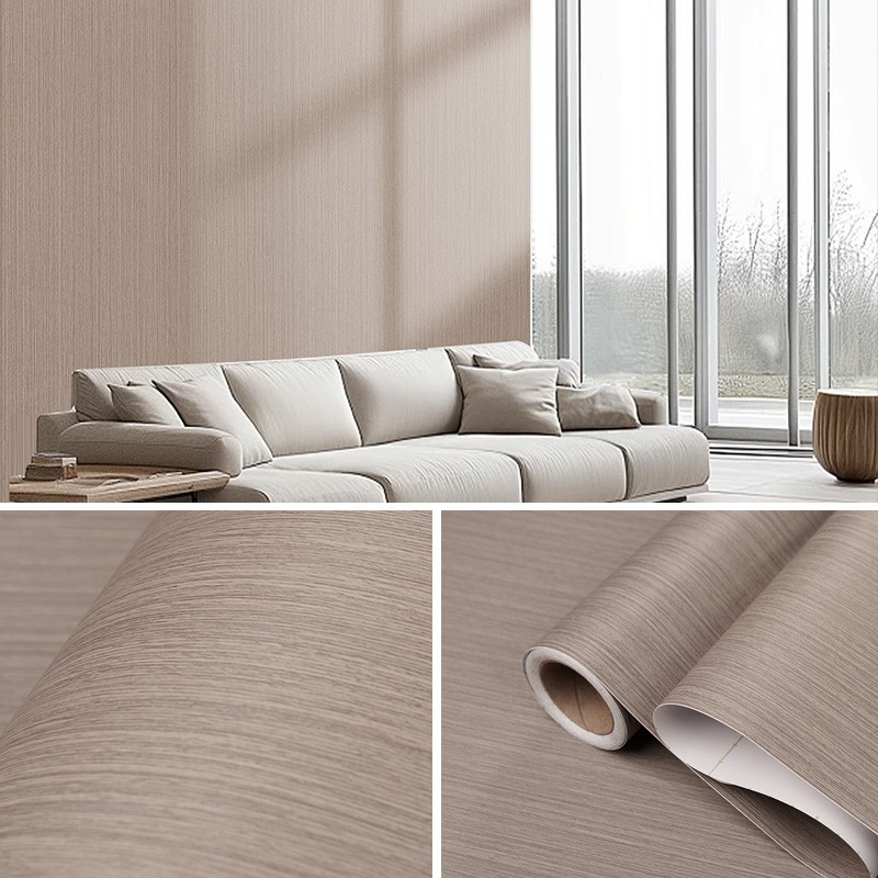 PVC wood-look self-adhesive wallpaper – Removable & waterproof, 60 cm wide