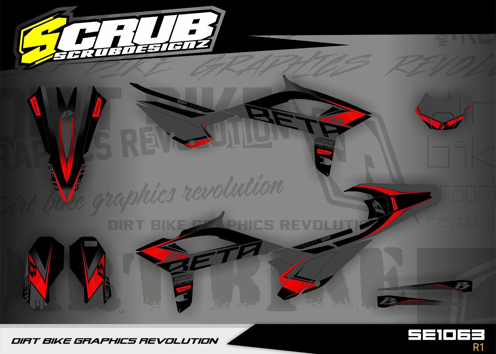 Beta graphics RR RESTYLE 250 300 350 430 450 480 500 - 2013 2014 2015 2016 2017