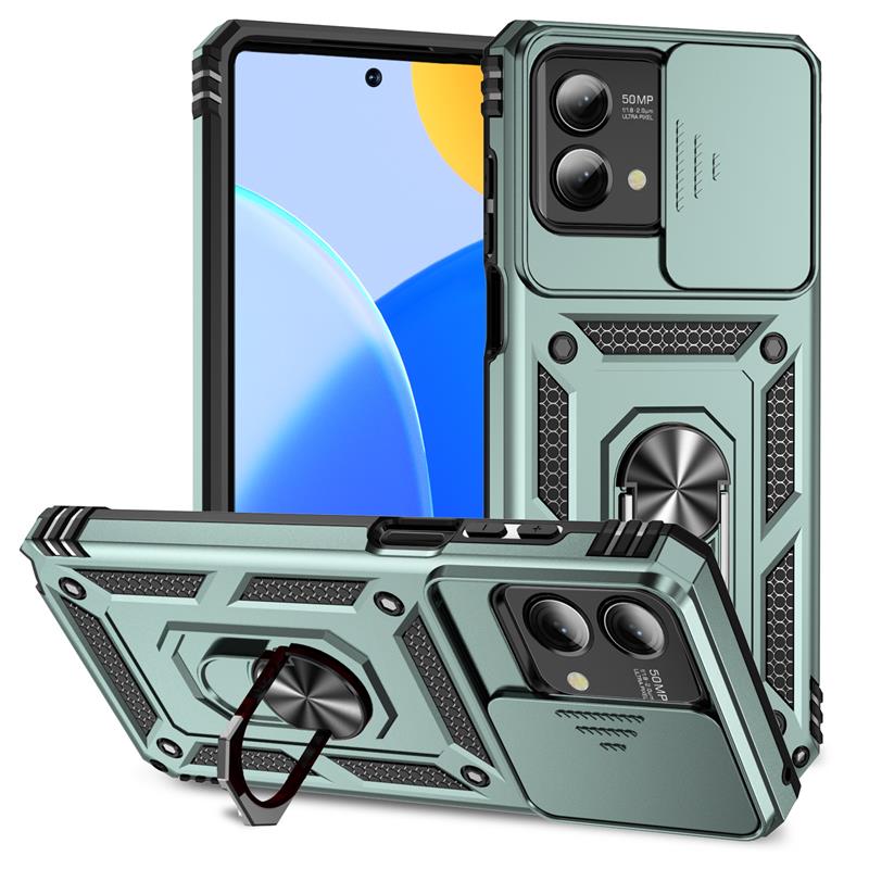 Funda a prueba de golpes con soporte de anillo para teléfono y cámara para Motorola Moto G Stylus 5G 2023 - Imagen 20 de 21