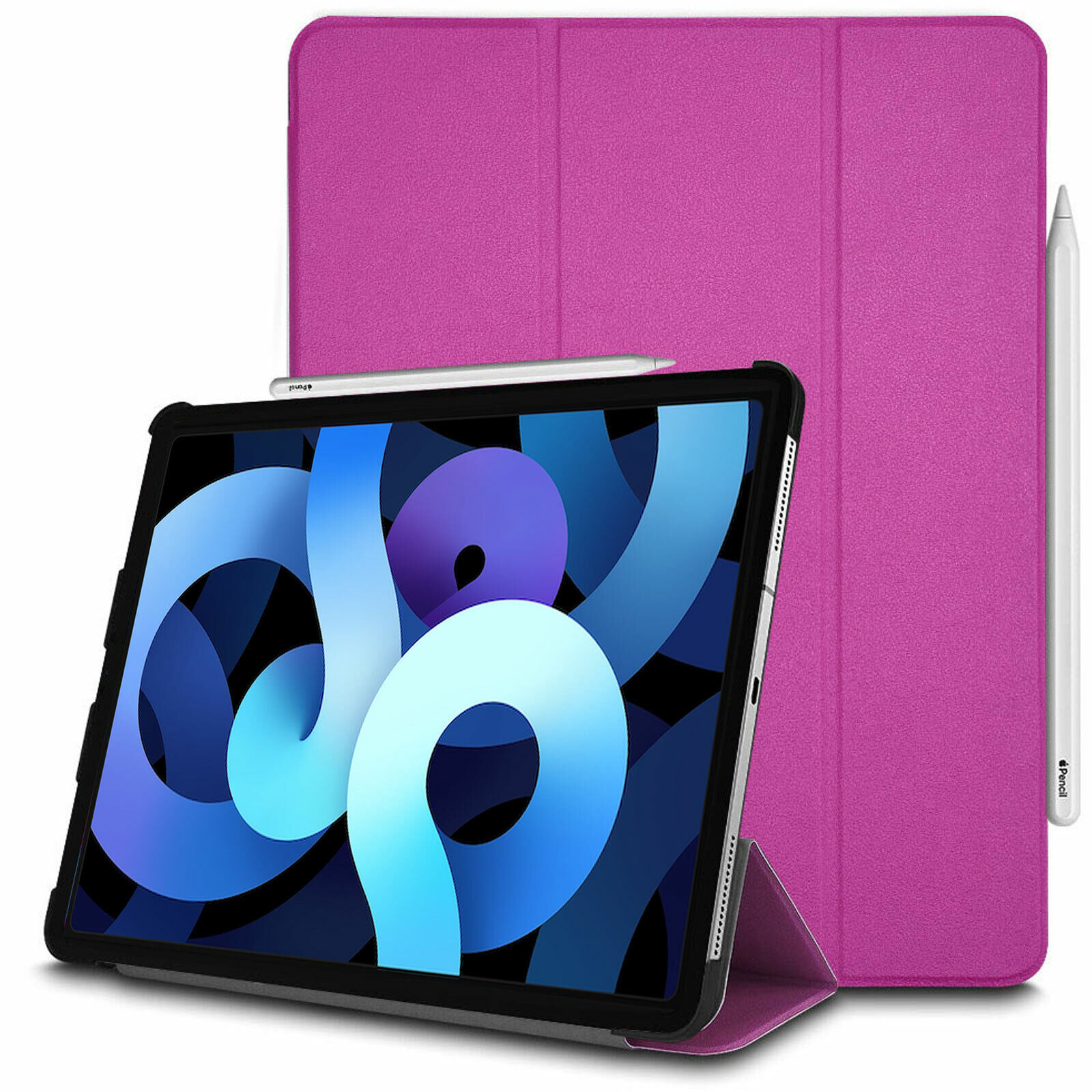 For Apple iPad Air 11 Inch 2025 M3 / 2024 M2 Slim Leather Stand Case Fold Cover - Picture 21 of 24